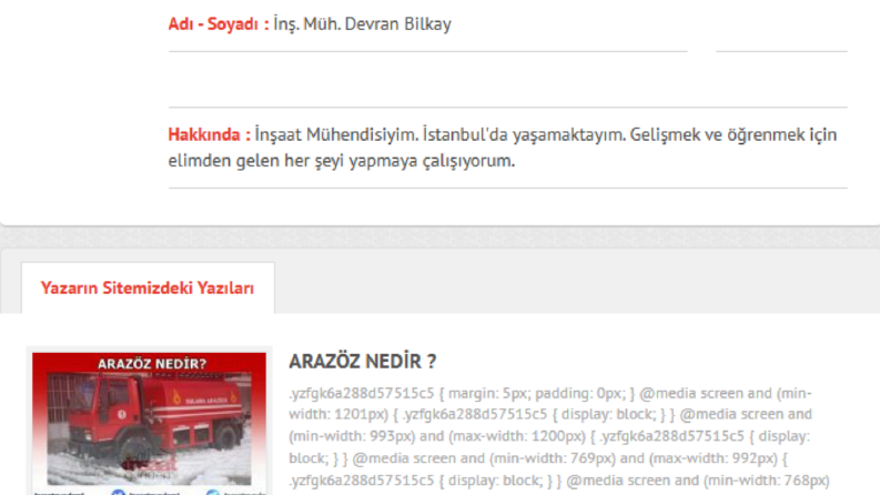 İnşaat Blog Yazarlığı