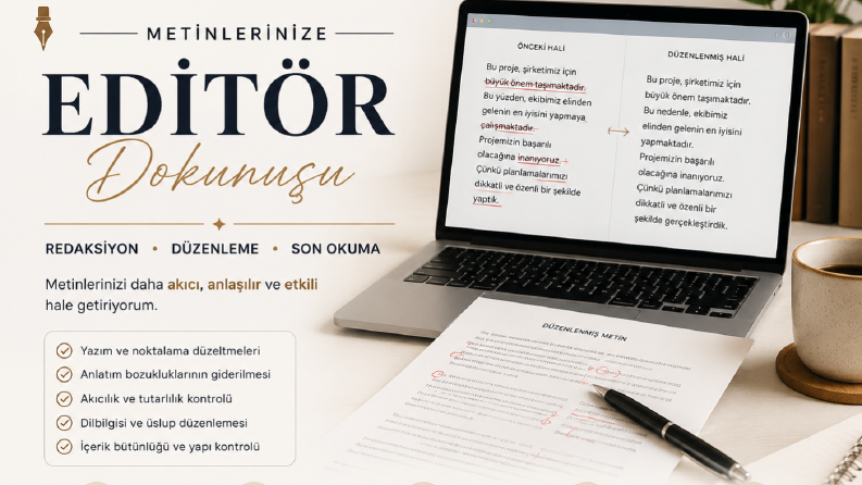 Editörlük ve Redaksiyon Çalışması