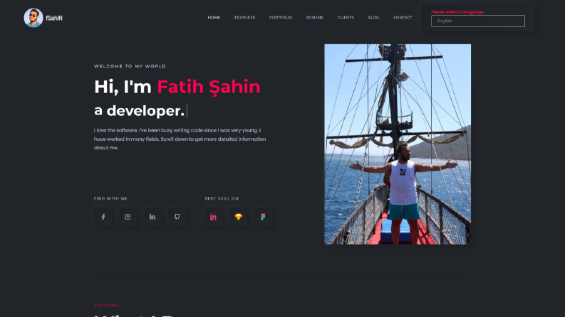 Kişisel Web Sitesi