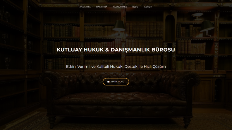 Avukat-Tanıtım Sitesi