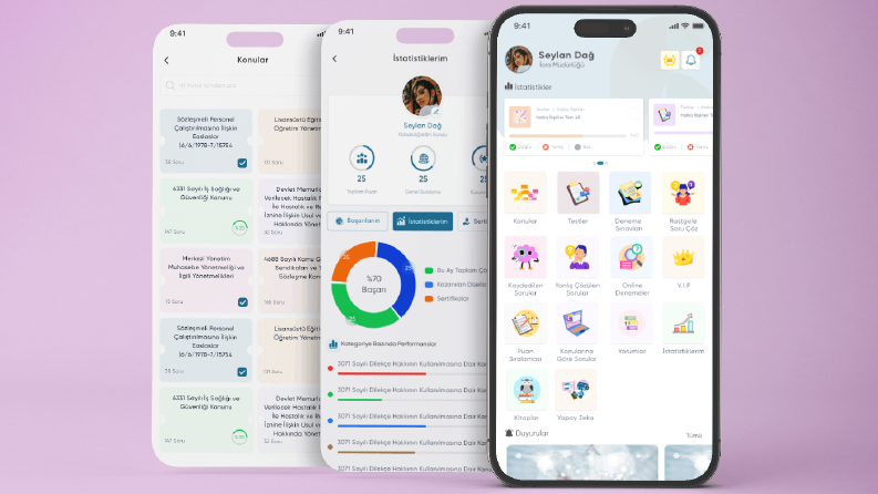 Kamu Sınav Mobile App