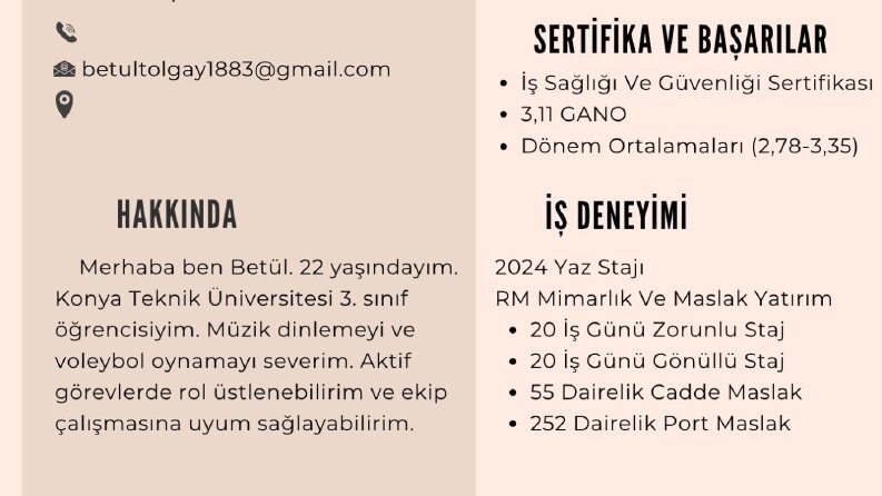 MİMARİ ÇİZİM