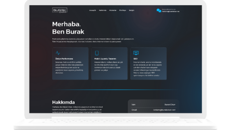 Web Site Tasarımlarım