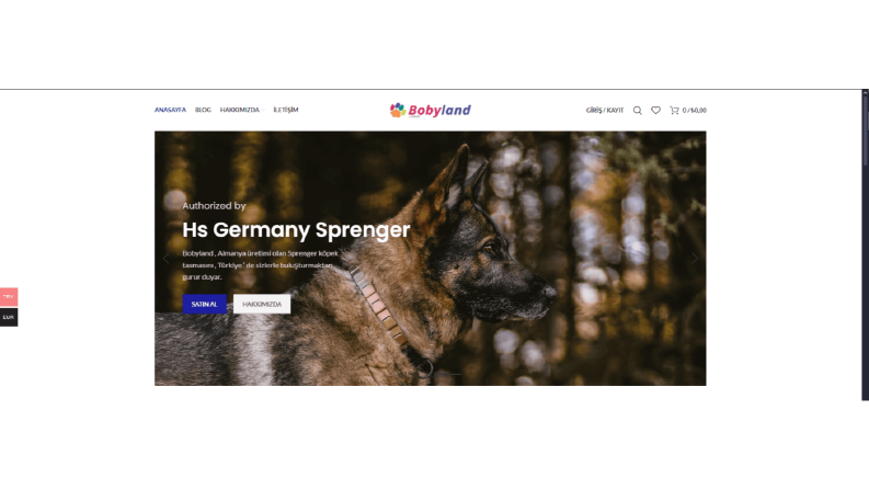 Sprenger Websitesi