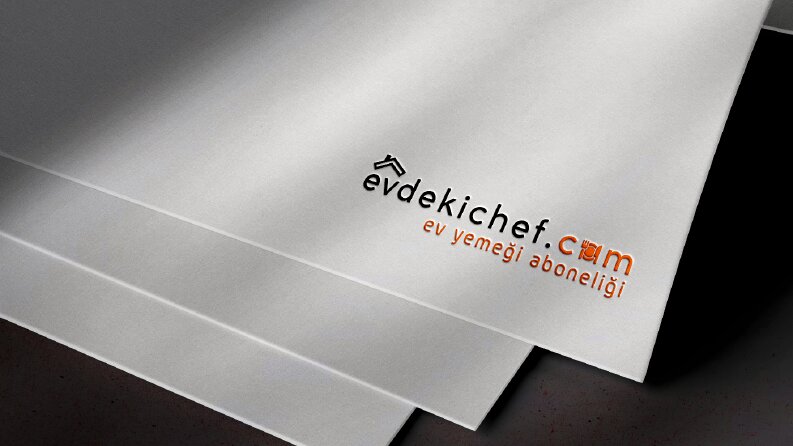 evdekichef. logo tasarımı.