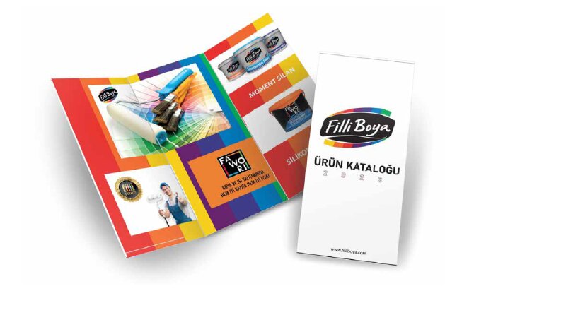 Filli Boya- Broşür Tasarımı