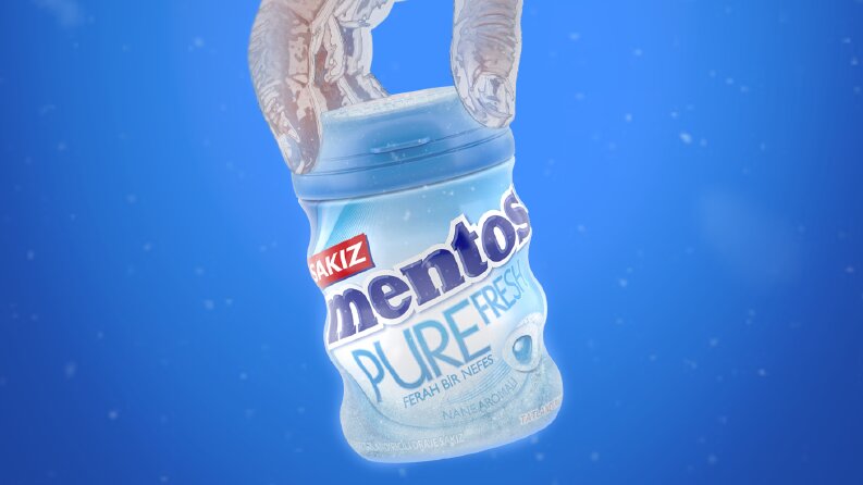 Mentos Pure Fresh - Afiş