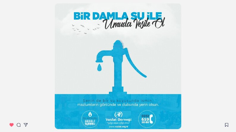 Vuslat Derneği Su Kuyusu Kampanyası