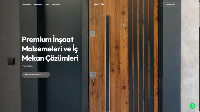 Roden Design Kurumsal Web Sitesi