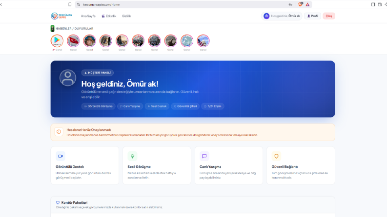 Tercumancepte.com- Çağrı Merkezi CRM