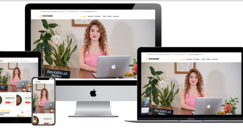 Diyetisyen web sitesi
