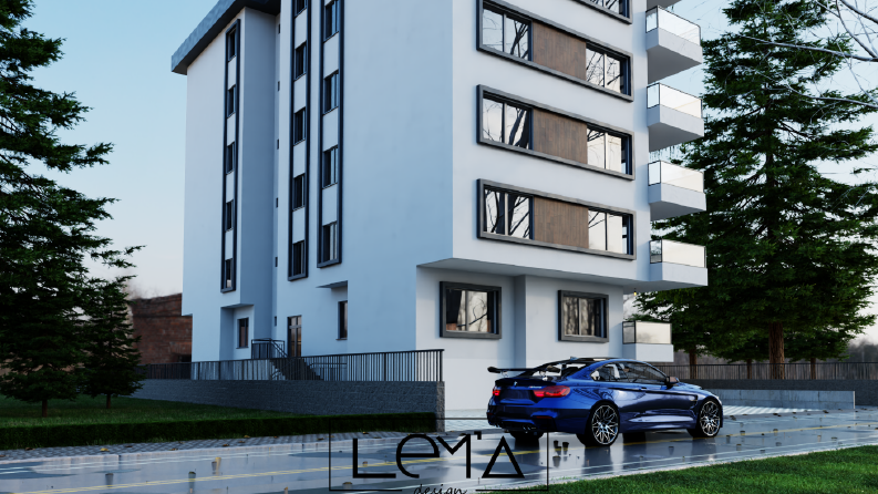 Dış Mekan Mimari Görselleştirme (Render)
