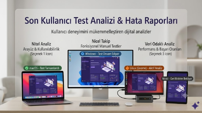 Uçtan Uca Yazılım Testi ve Hata Analizleri