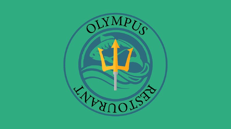 Olympus Restourant logo çalışması