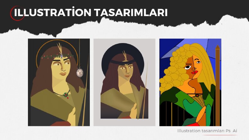 Özel Konsept İllüstrasyon Çizimi