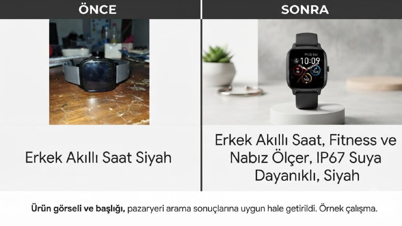 Trendyol Ürün Görseli ve Başlık Optimizasyonu