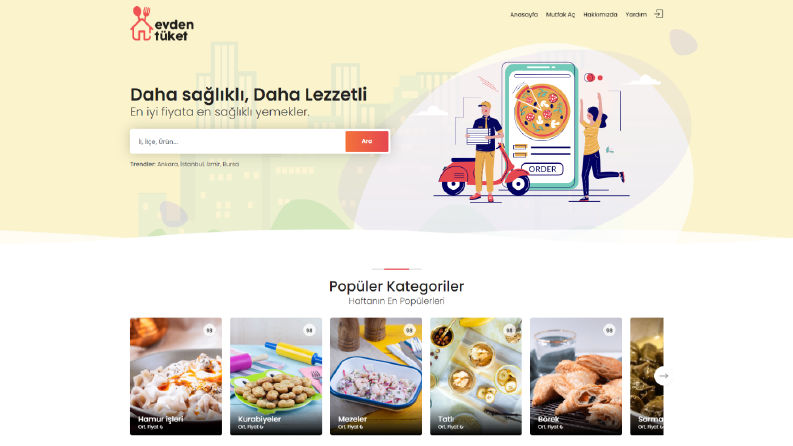 Evden Tüket, Sağlıklı Beslen