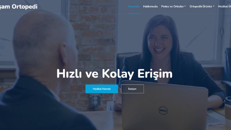One Page Web Site