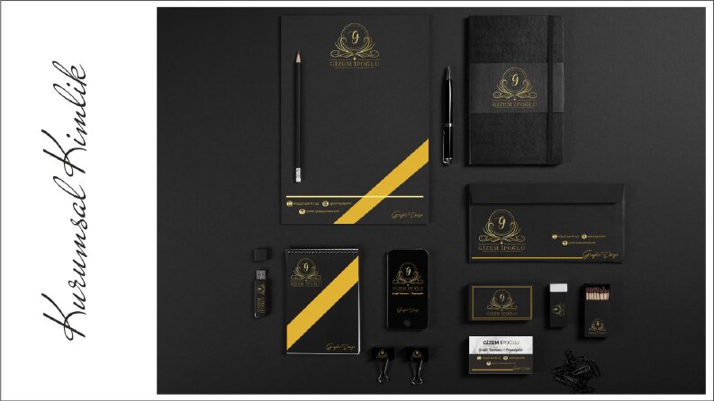 "Gizem Graphic" KURUMSAL KİMLİK - LOGO TASARIM