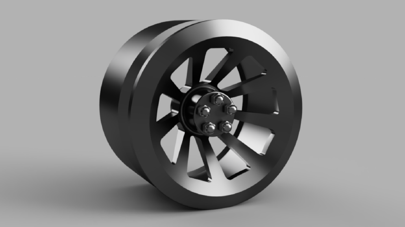 Çok Bileşenli Otomobil Jant Tasarımı ve 3D Modelleme