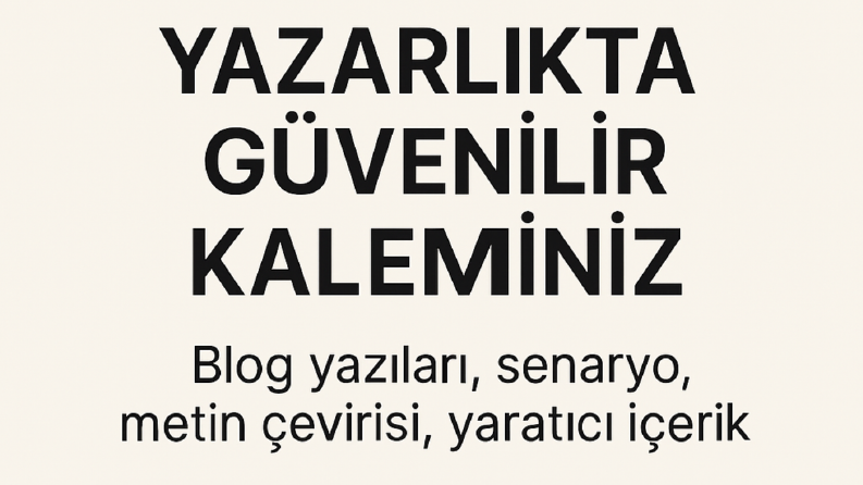 SEO uyumlu, özgün ve akıcı makale yazarı