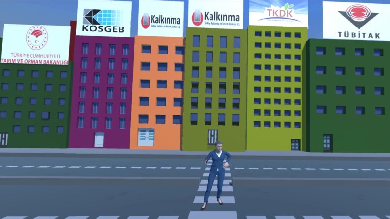 Finale Kalan TÜBİTAK Projemiz için Geliştirmiş Olduğum Oyun