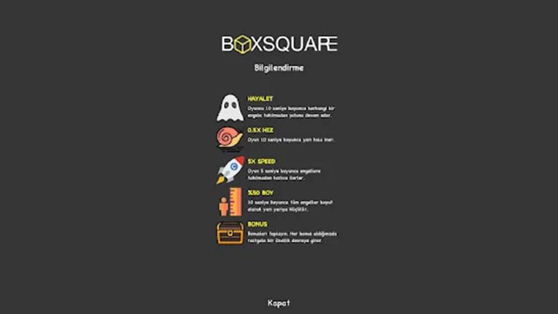 BoxSquare (Hypercasual Mobil Oyun)