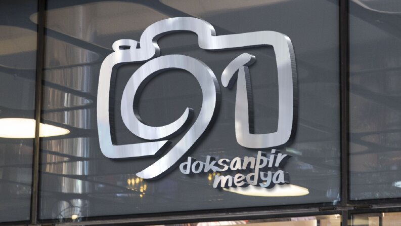 doksanbir medya logo çalışması