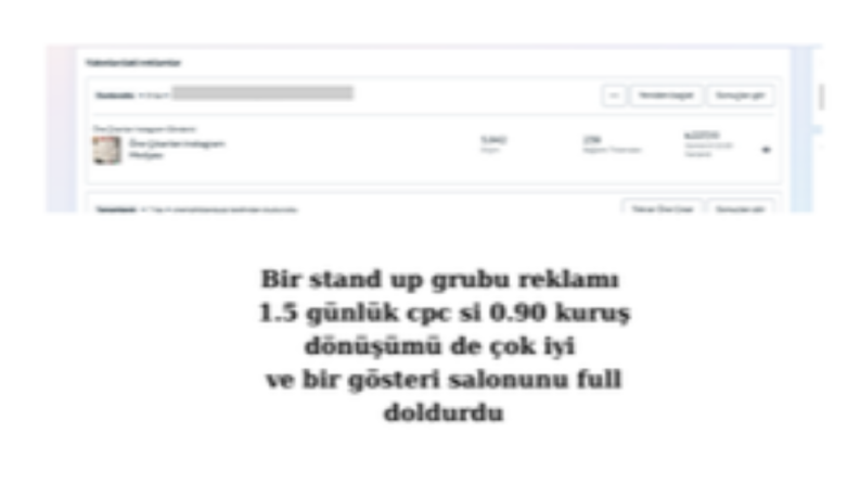 stand-up grubu reklamı