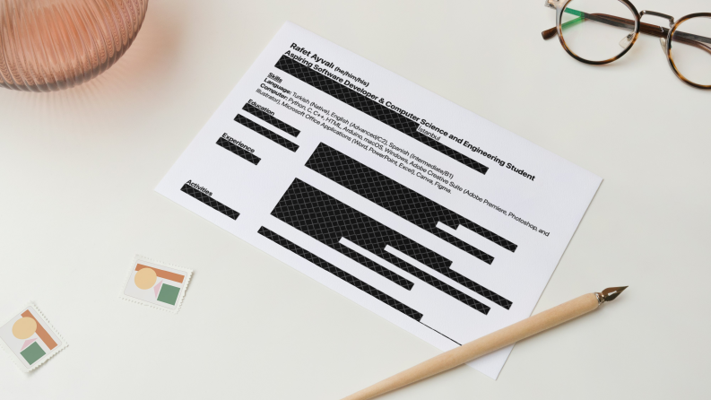 CV Düzenleme, İnceleme