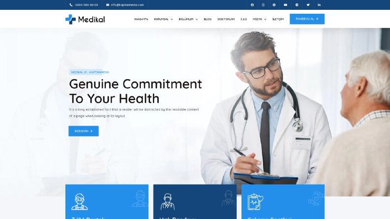 Klinik & klinik sitesi çalışmalarım