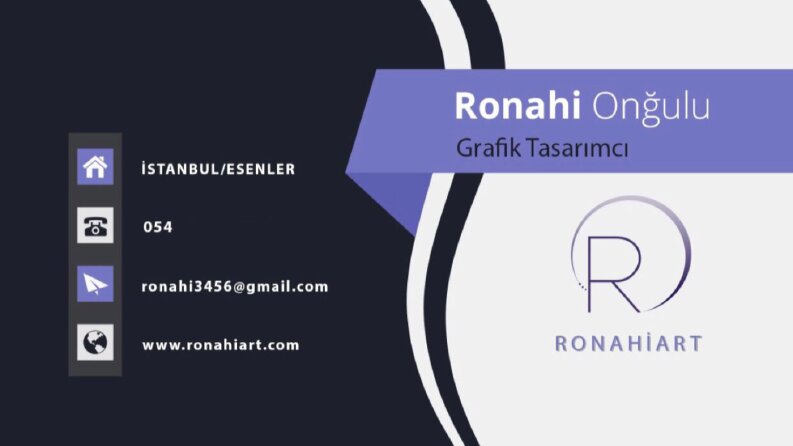 Kartvizit tasarımı