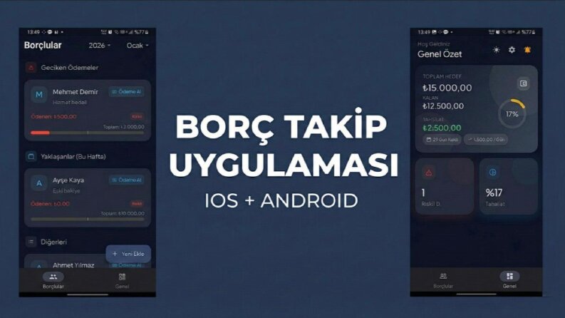 Detaylı Borç Takip Uygulaması