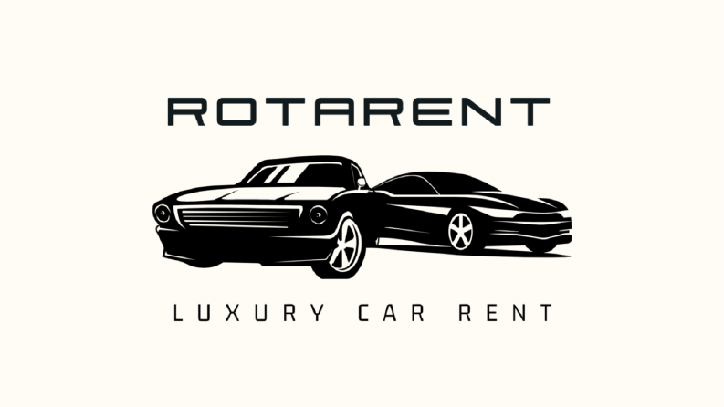 RotaRent – Profesyonel Araç Kiralama Logo Çalışması