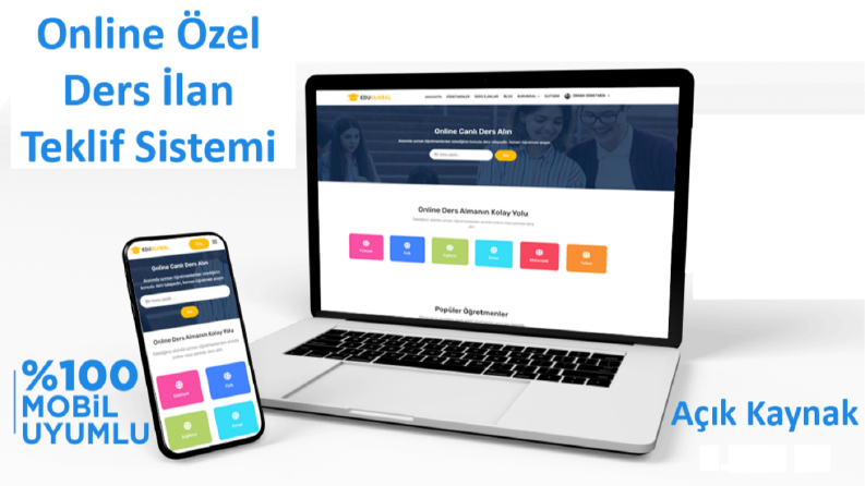 Online Özel Ders İlan Yazılımı