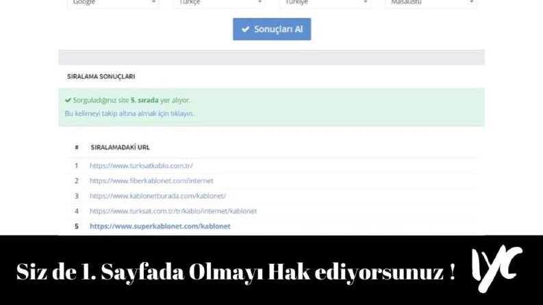 Türksat Kablonet - Kablo TV (SEO)