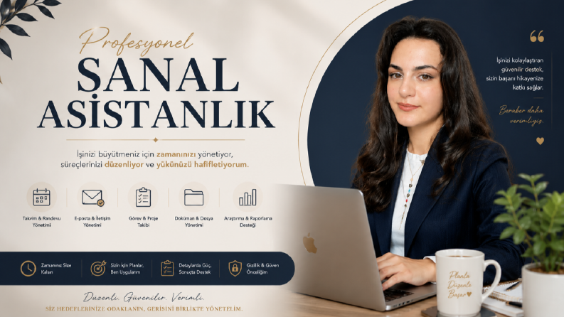 İş Yükünüzü Azaltır, Zaman Kazanmanıza yardımcı olurum