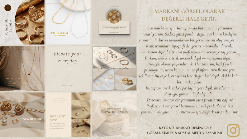 Estetik Instagram Grid | Marka Kimliği & Post Tasarımı