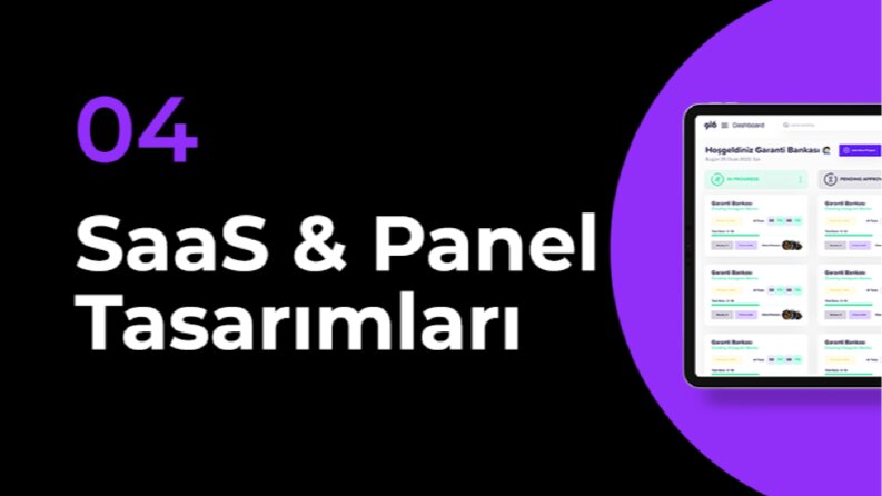 Dashboard & SaaS Arayüz Tasarımları