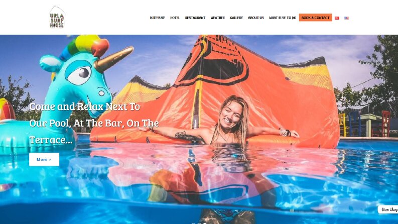 Urla Surf House Web Site