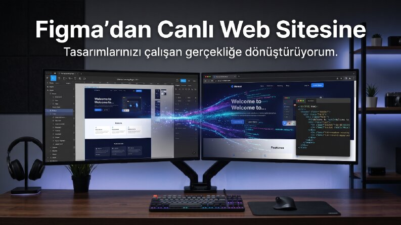 Figma Tasarımlarını Çalışan Web Sitelerine Dönüştürme
