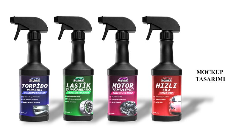 AUTO POWER Etiket Tasarımı