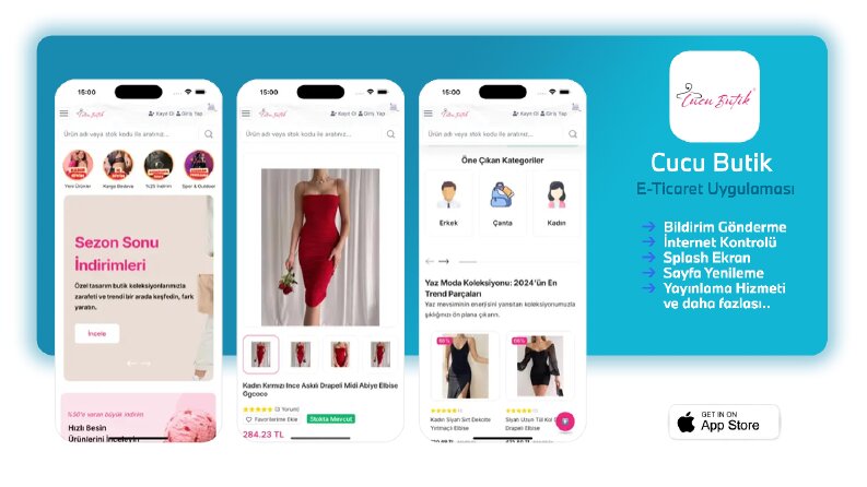 Cucu Butik - E-Ticaret Uygulaması - iOS Webview