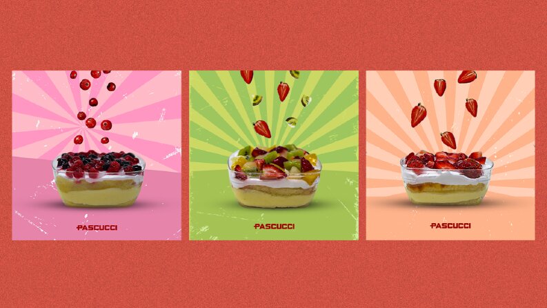 Caffè Pascucci İçin Sosyal Medya Post Tasarımları