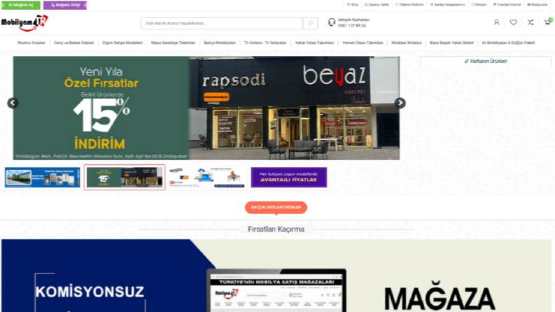 MobilyamTR Web Site Çalışması