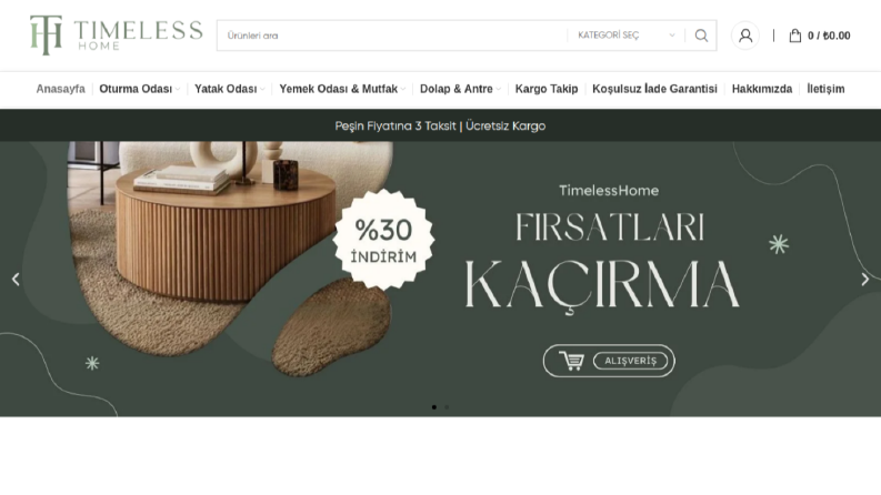 Mobilya E-Ticaret Web Sitesi