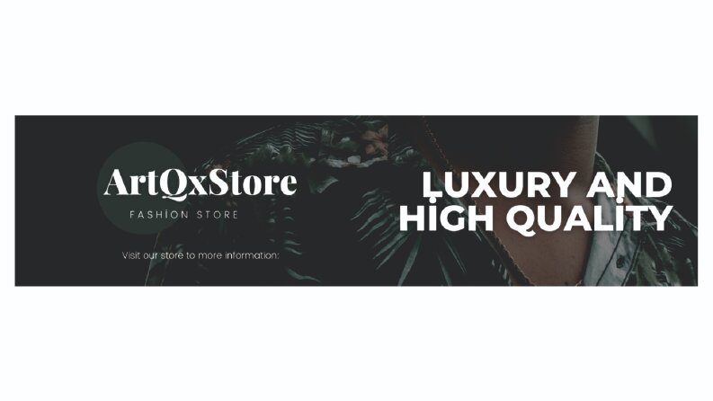 ART QX STORE / Banner Tasarımı