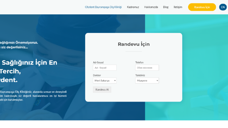 Web Sitesi Tasarımı