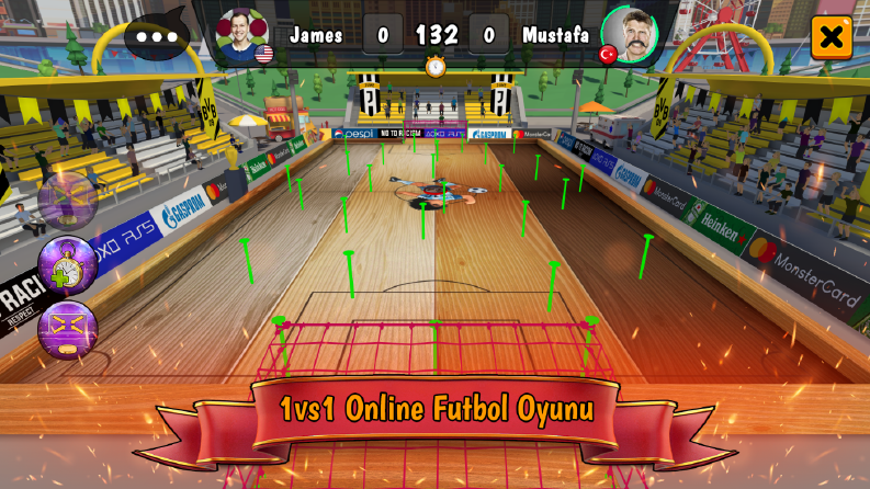 WoodBall2 1V1 Multiplayer Game