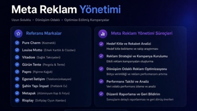 Meta Reklam Yönetimi